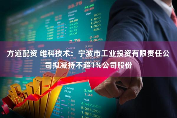 方道配资 维科技术：宁波市工业投资有限责任公司拟减持不超1%公司股份