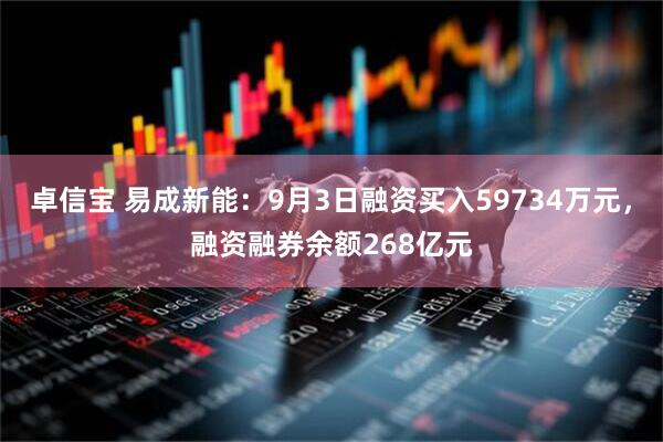 卓信宝 易成新能：9月3日融资买入59734万元，融资融券余额268亿元